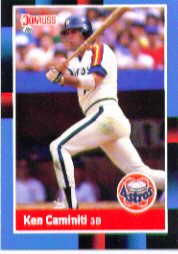 1988 Donruss Baseball Cards    308     Ken Caminiti RC